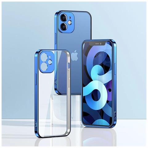 Nuova Serie Beauty, Custodia Ultra Sottile Con Telaio Galvanizzato, Per Iphone 12 Pro Max Color Oro (jr-bp744) - Foto 2