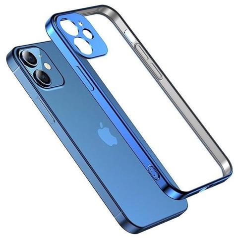 Nuova Serie Beauty, Custodia Ultra Sottile Con Telaio Galvanizzato, Per Iphone 12 Pro Max Color Oro (jr-bp744) - Foto 7