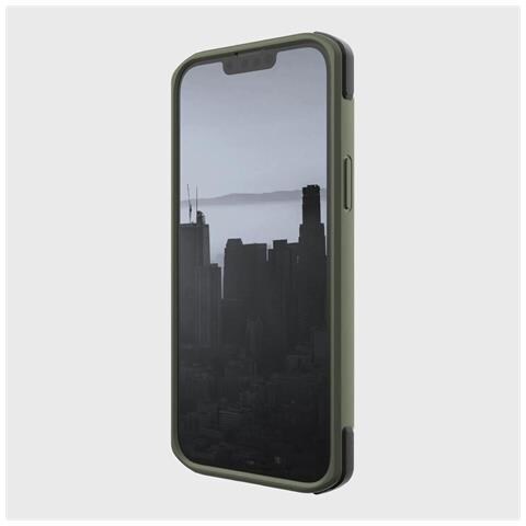 Raptic X-doria Custodia Saugus Per Iphone 14 Plus Con Copertura Rigida Magsafe, Verde - Foto 2