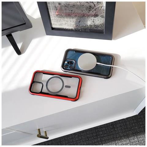 Raptic X-doria Custodia Saugus Per Iphone 14 Plus Con Copertura Rigida Magsafe, Verde - Foto 7