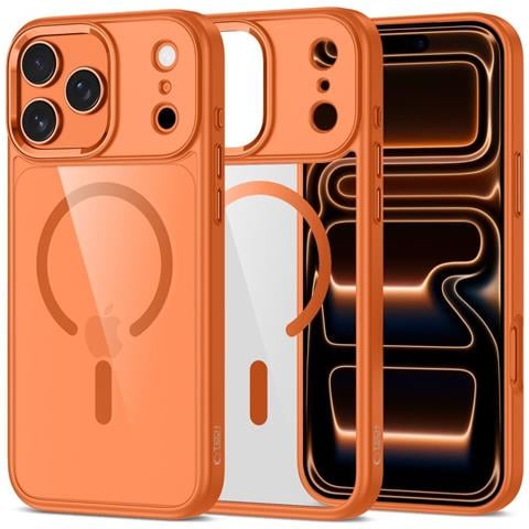 Custodia Trasparente Arancione Magmat Per Iphone 17 Pro - Foto 2