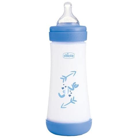 Biberon P5 300ML Fast Silicone Boy - Foto 1