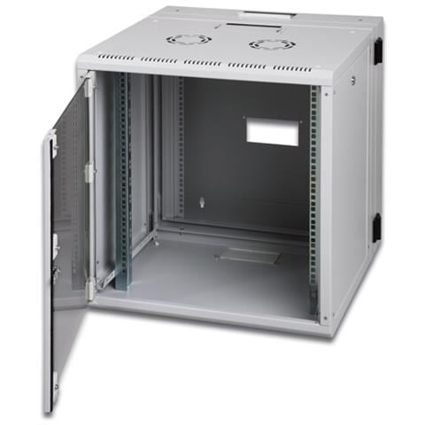 Armadio 12 Unita' Da Muro Linea Soho (A) 624 X (L) 600 X (P) 610 Mm. Con Doppia Sezione Colore Grigio Chiaro Ral7035 - Foto 2