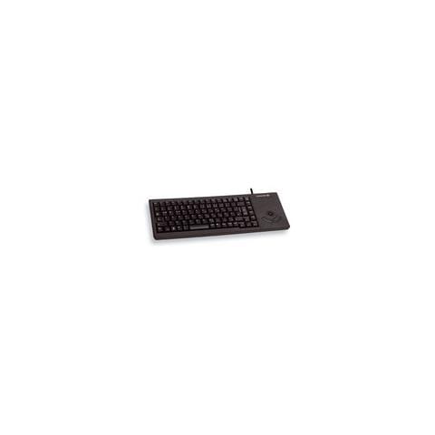 Tastiera con Trackball USB G84-5400LUMDE-2  (Layout Tedesco) Colore Nero - Foto 1