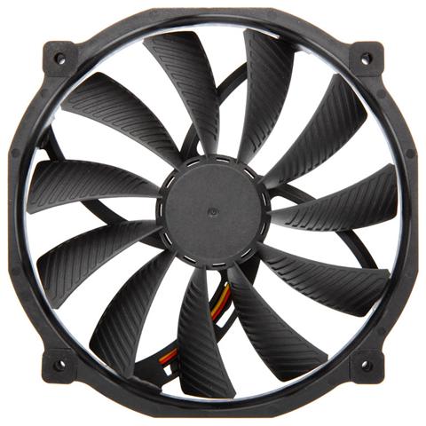 GlideStream 140, Ventilatore, Computer case, 14 cm, Nero, 12V, 14 cm - Foto 2