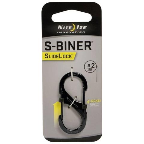 Moschettone S-Biner SlideLock 2 Black - Foto 2