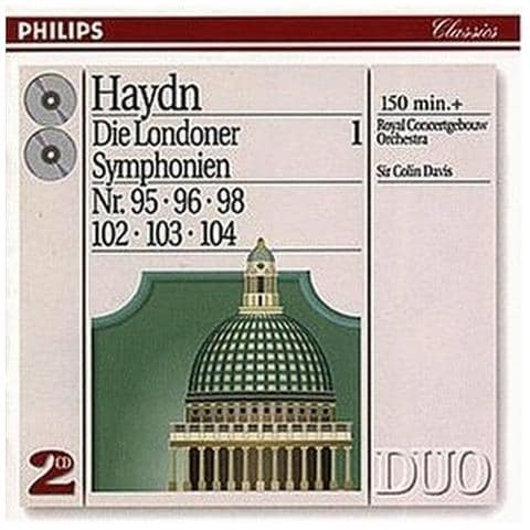 Haydn: The London Symphonies, Vol. 1 (1994) , CD-R, 700 MB, 12 cm, Portagioielli - Foto 1