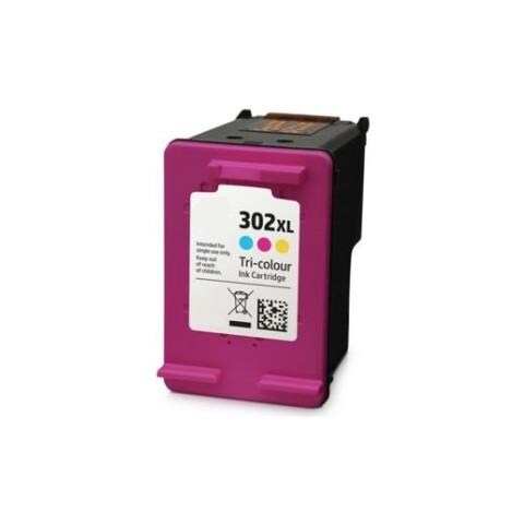 Cartuccia Rigenerata Hp 302xl Colore 3x5ml 330 Pagine Non Originale (6u67a)  - Foto 1
