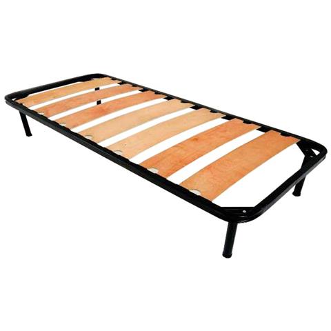 Rete Singola Ortopedica Con 7 Doghe In Legno Di Faggio 80x190 Cm - Foto 1