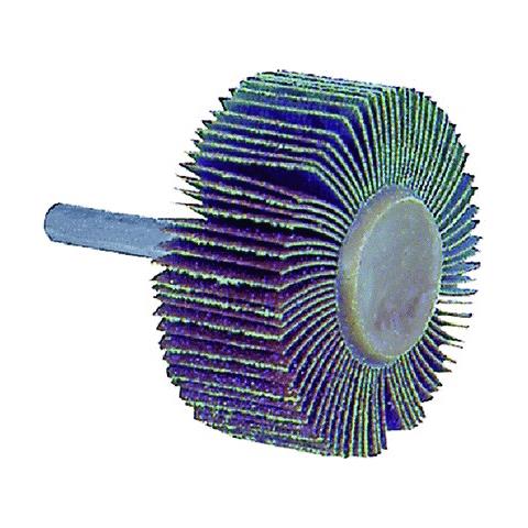 Ruota Abrasiva Lamellare Art. 358 - Mm 40 X 20 Gr. 80 - Foto 1