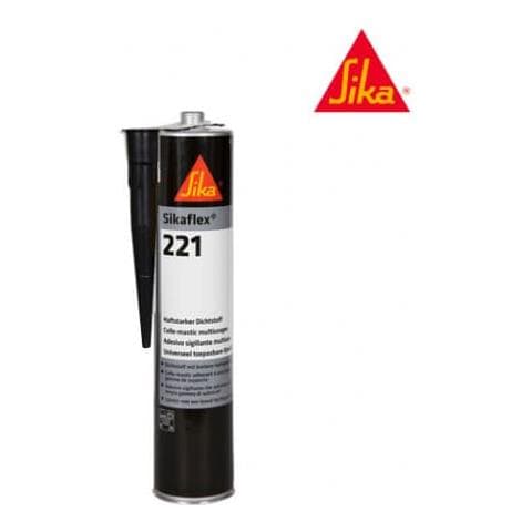 Adesivo Mastice Multiuso flex 221 - Nero - 300ml - Foto 2