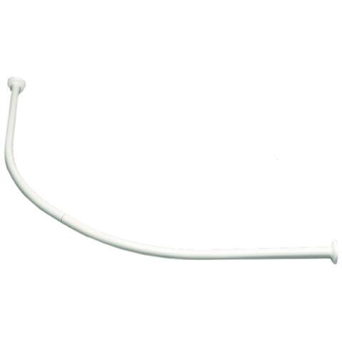 Barra Curva Per Tenda Da Doccia Bianca - Foto 1