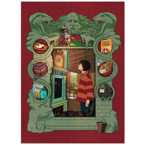 RVB16516 Puzzle da 1000 Pezzi - Harry Potter: La Tana - Foto 1