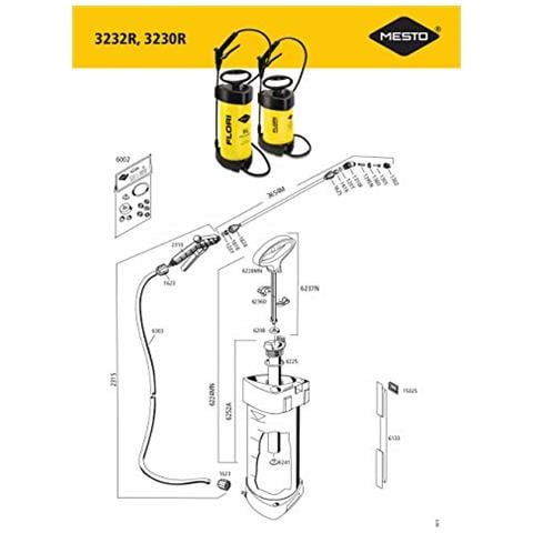 Compr. Pressione Flori Spruzzatore - 5l - Foto 3