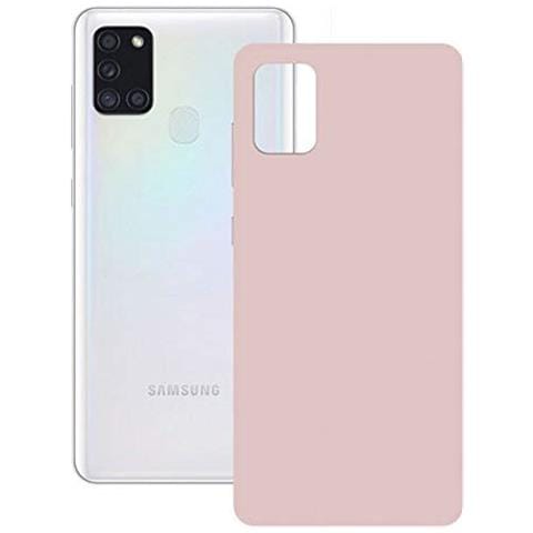 Cover Samsung Galaxy A21s Silk Rosa - Foto 1