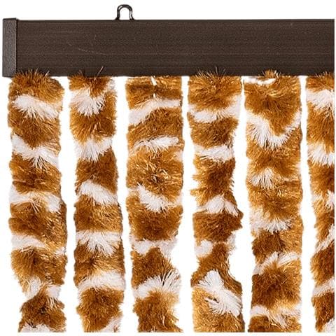 Zanzariera Ocra e Bianco 90x220 cm Ciniglia - Foto 6