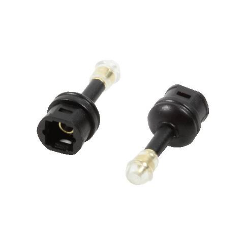 CA1014, Toslink 3.5 mm Mini, Toslink, Maschio / femmina, Nero, ABS sintetici - Foto 1