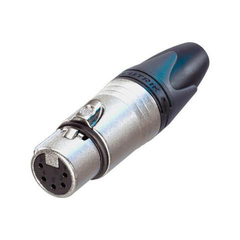 NC5FXX XLR Nero, Metallico cavo di collegamento - Foto 3