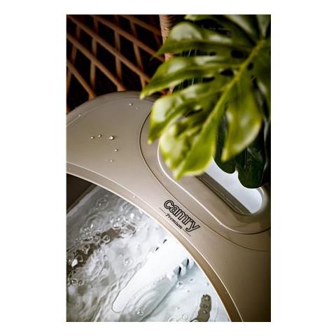 Massaggiatore Per Piedi Cr 2174 Funzione Bubble, Funzione Heat, Bianco / argento - Foto 2