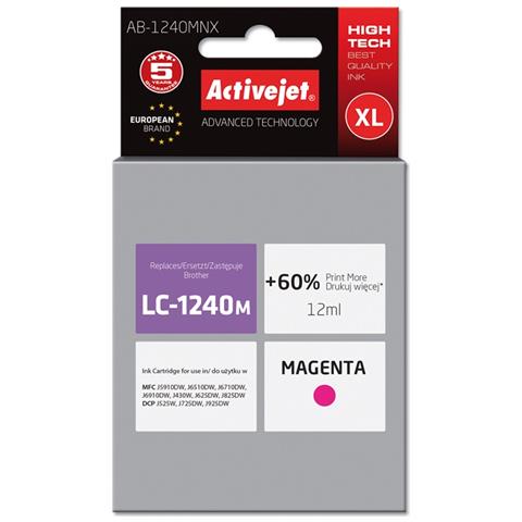 AB-1240MNX cartuccia d'inchiostro 1 pz Compatibile Resa elevata (XL) Magenta - Foto 1