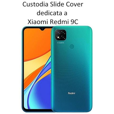 Custodia Tpu Silicone Cover Case Per Xiaomi Redmi 9c Black - Foto 2