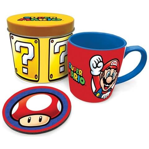 Nintendo - Super Mario - Set Regalo (let's Go) : Tazza E Sottobicchiere - Foto 1