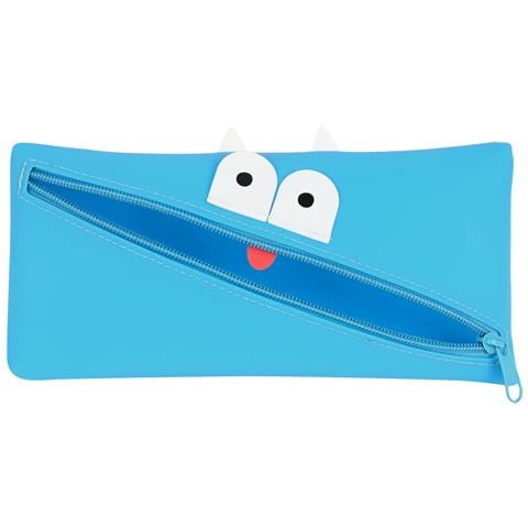 Astuccio Scuola Viso 22 X 11 X 1 Cm Azzurro - Foto 1