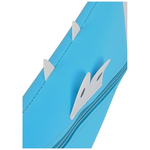 Astuccio Scuola Viso 22 X 11 X 1 Cm Azzurro - Foto 2