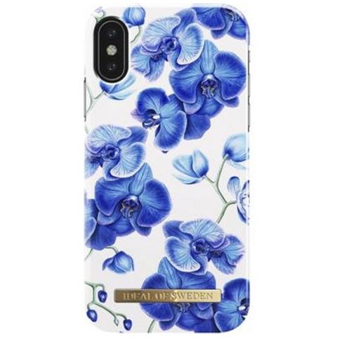 Cover Per Iphone X /xs Fashion Baby Blue Orchid, Bianco / Blu - Foto 1