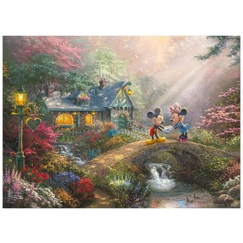 Puzzle - Schmidt Spiele - Disney, Topolino E Minnie - 500 Pezzi - Foto 1