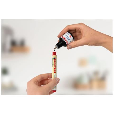 25 EcoLine marcatore permanente Tipo di punta Blu - Foto 8