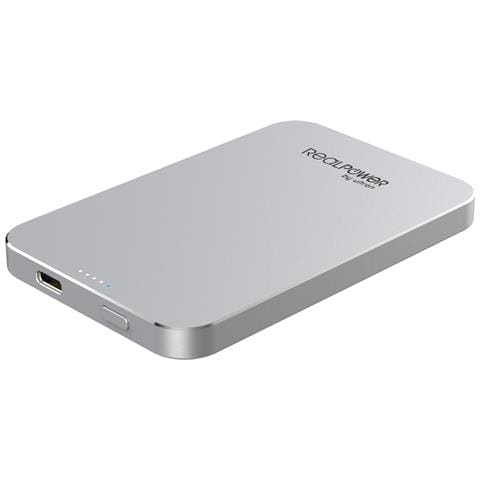 PB-5000 Mag Polimeri di litio (LiPo) 5000 mAh Carica wireless Argento - Foto 2