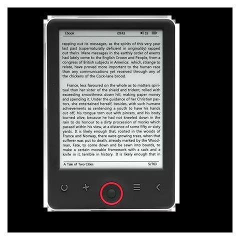 EBO-626 lettore e-book 4 GB Nero - Foto 1