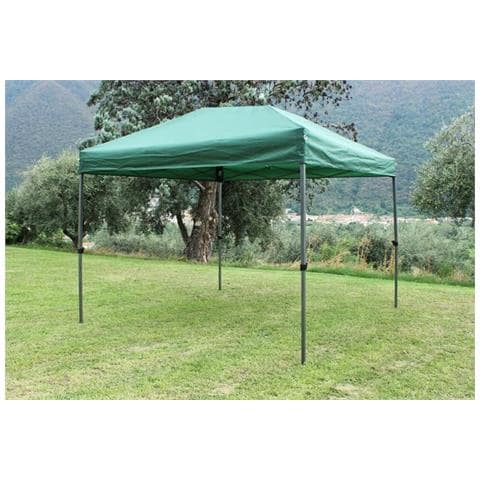 Gazebo Pieghevole In Acciaio E Poliestere Verde 3x4,5 Mt Hope2 - Foto 2