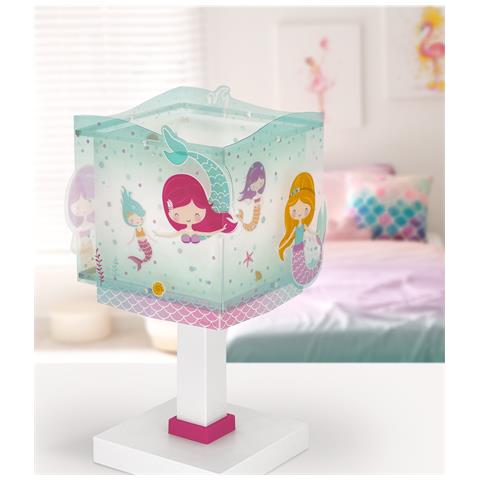 Lampada Da Tavolo Per Bambini Mermaids Sirene - Foto 1