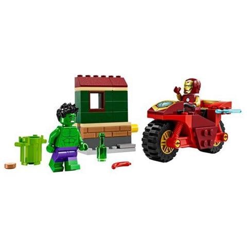 76287 Iron Man con la Moto e Hulk - Foto 1