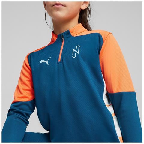 Neymar Jr Creativity 14 Zip Top Jr 65895613, Bambini, Blu, 152 - Foto 2