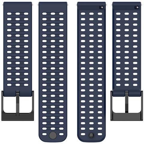 Cinturino In Silicone Per Orologio Sportivo Suunto Vertical / 9 Peak / 9 Peak Pro / 5 Peak Darkblue - Foto 2