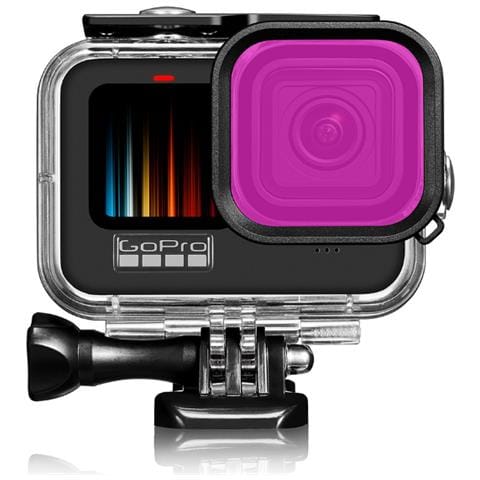 Filtro Per Immersioni Viola Gopro 9/10/11/12 Con Custodia Impermeabile Purple - Foto 1