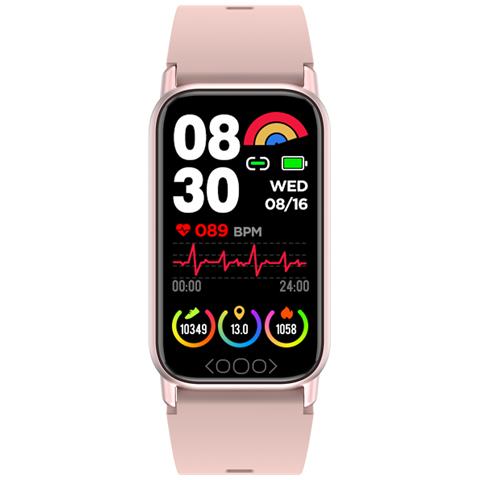 Tk 72 Bracciale Attività Con Pulsazioni, Monitor Del Sonno, Ip68 Pink - Foto 2