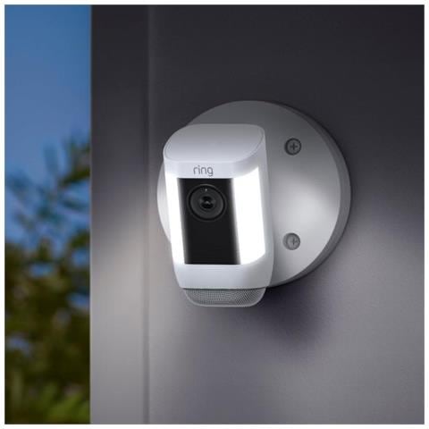 Ring Spotlight Cam Pro Wired Scatola Telecamera Di Sicurezza Ip Esterno 1920 X 1080 Pixel Soffitto /muro - Foto 3