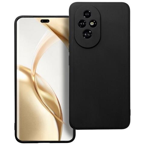 Custodia Tpu Silicone Cover Case Per Honor 200 Black - Foto 1