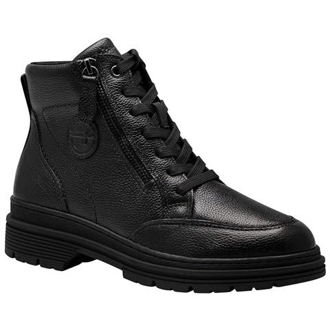 Lace Boot Black Stivaletti Pelle Scarpe Donna Nero Eu 37, 1-25235-43 001 - Foto 1