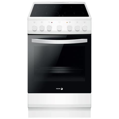 Cucina Elettrica FACV103B-1 4 Piani Cottura Multifunzione Termoventilato Classe A Dimensioni 60 x 50 cm Colore Bianco - Foto 1