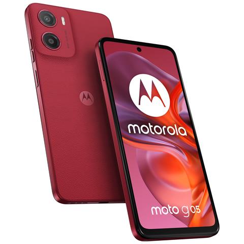 Moto G05 4G 64GB 4GB Ram Display 6.67" Main Camera 50MP Doppia SIM Android 15 USB tipo-C Helio G81 Extreme 5200 mAh Plum Red - Foto 1