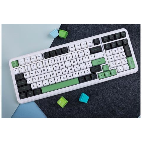 Mchose K99 (verde) - Tastiera Gaming Meccanica Senza Fili 98% Rgb Eng Ansi - Foto 7