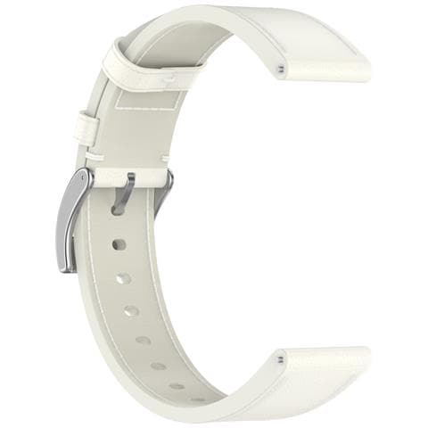 Cinturino In Pelle Premium Per Orologi Huawei E Honor White 18 Mm - Foto 1
