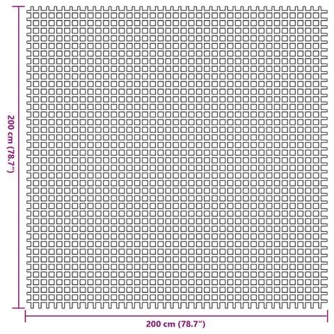 Tappeto per Tenda Antracite 2x2 m - Foto 7