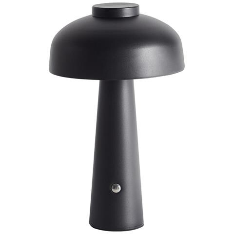 Lampada Da Tavolo Senza Fili A Led Agusan Con Dimmer Metallo Nero - Foto 2