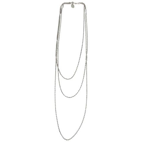 Collana Lunga Trinity In Argento 10µ - Foto 1